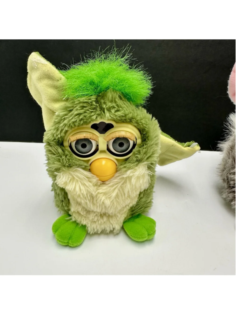 VTG 1998 Furby Lot of 2 Tiger Electronics Frog & Church Mouse NOT WORKING PARTS